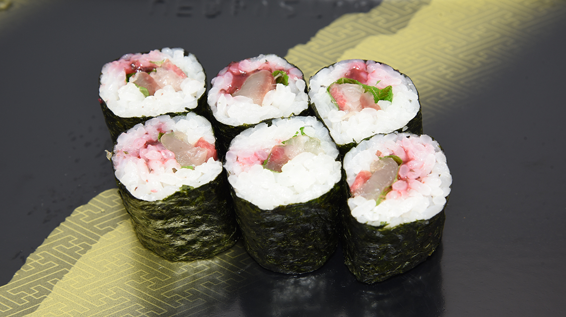 はまちの梅しそ巻