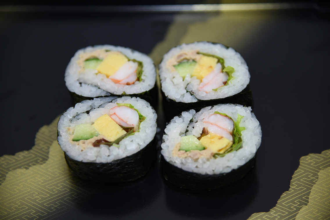 大えびサラダ巻