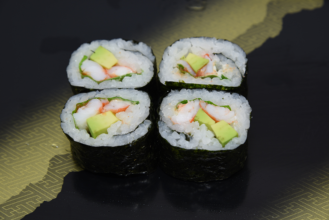 大えびアボガド巻